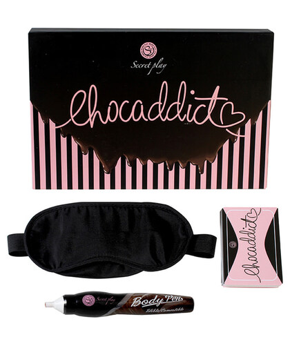 JUEGO CHOCADDICT Gioco di carte per coppie con sfide e cioccolato, unico