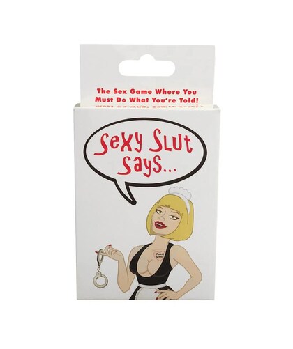 SEXY SLUT SAYS Erotic Card Game for Couples to Spark Creativity