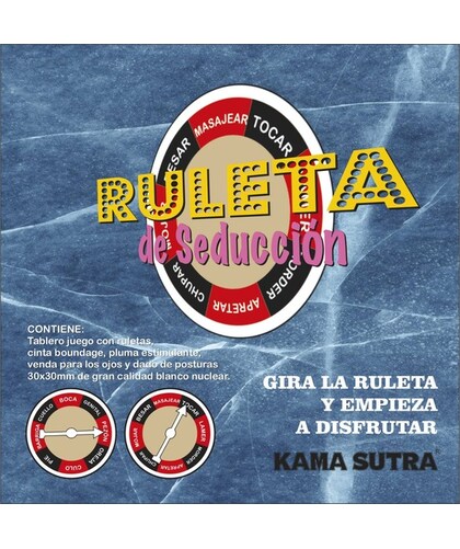 JUEGO DE LA RULETA DE SÉDUCTION Un spinner vous dira la zone du corps et l'autre spinner vous dira l'action