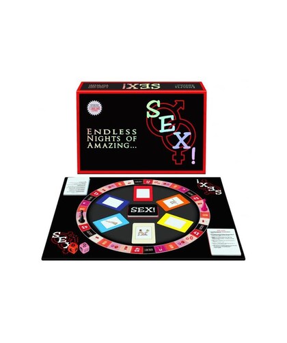 SEX BOARD GAME Jogo de tabuleiro erótico para casais, uma forma divertida de apimentar a relação!