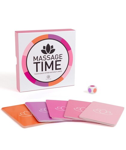 MASSAGE TIME Juego para parejas para intensifcar la conexión