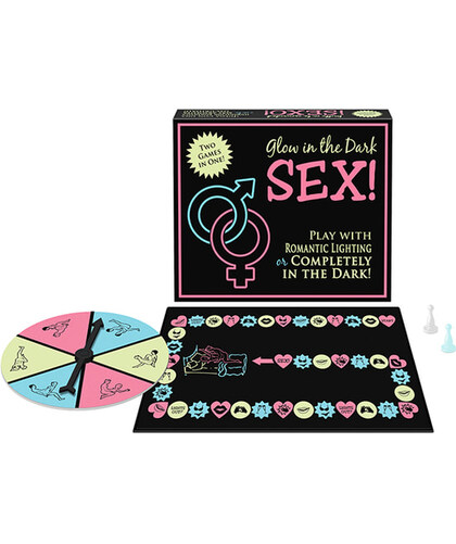 GLOW SEX Adventurous fun awaits—two games in one!
