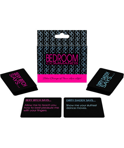 BEDROOM COMMANDS Spice Up Card Deck for Couples with Unique Actions and Tips