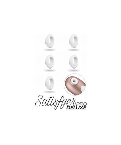 KIT DE FUNDAS SATISFYER DELUXE Cabezales intercambiables para el satisfyer deluxe