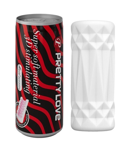CAN STIMULATOR 3D MODEL 1 Portable masturbator, perfectly discreet with tantalizing textures