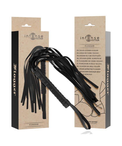LÁTIGO TEASE Látigo erótico vegano con tiras flexibles y mango cómodo