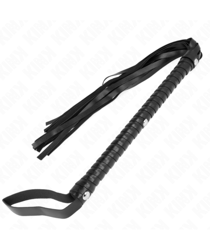 LASH WITH LONG HANDLE 60 CM BDSM Essentials: Floggers, Whips, Feather Ticklers, and Paddles