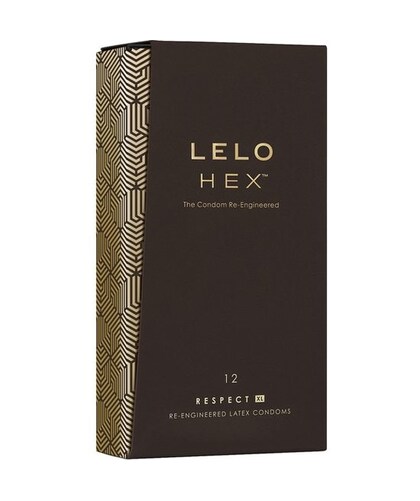 LELO HEX Discover the latest in XL latex condoms – designed with a unique hexagonal pattern for ult