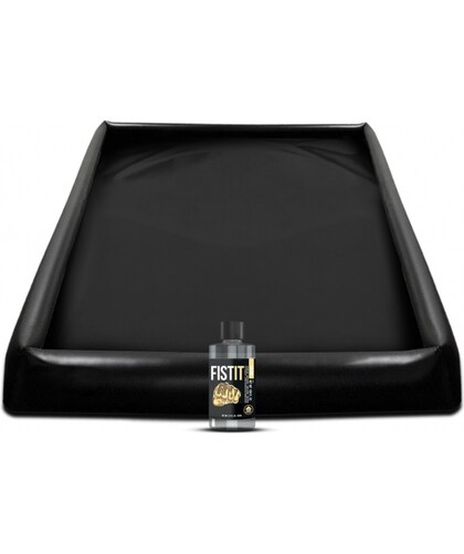 FIST IT Accessorio gonfiabile nero, comodo, sicuro e accompagnato da lubrificante.