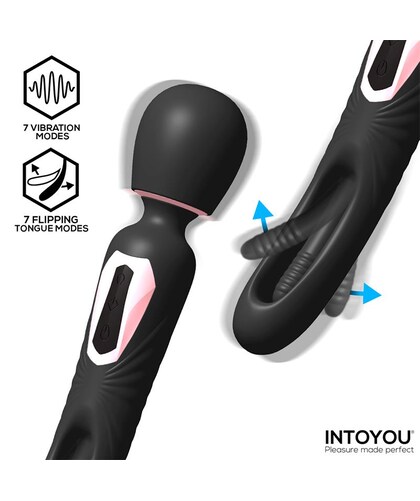 LEXY 2-in-1 Massager and Vibrator with Powerful Motors