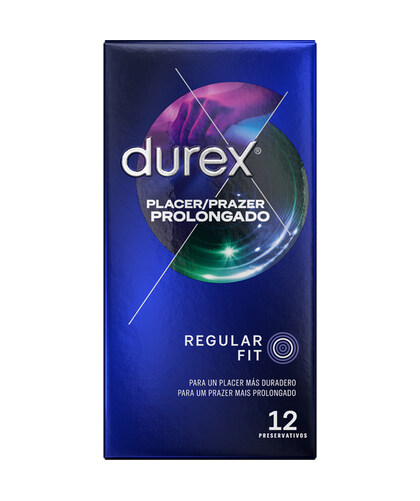 DUREX PLACER PROLONGADO Delay Cream Condoms for Extended Pleasure