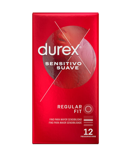 DUREX SENSITIVE SOFT Ultra-thin, extra-lubricated condom for maximum pleasure