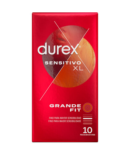 DUREX XL SENSITIVE Extra large sensitive condoms