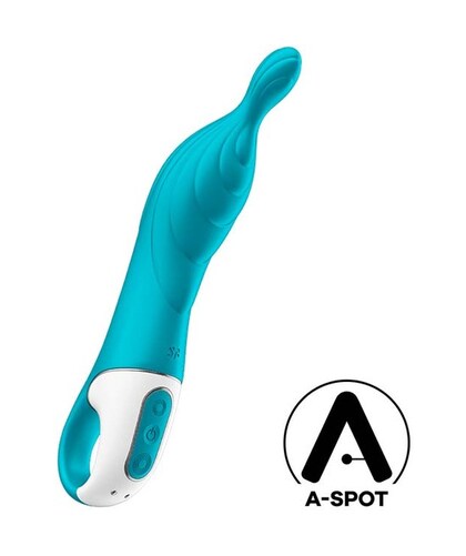 SATISFYER A-MAZING 2 Vibrador avanzado y ergonómico, con rugosidad y carga USB