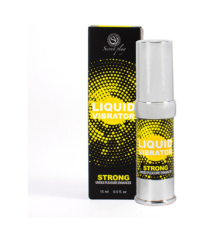 STRONG LIQUID VIBRATOR Gel estimulante unissexo com vibrações intensas e duradouras
