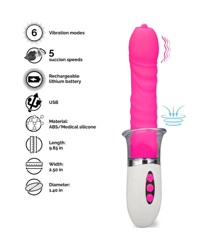 LIBERTY VIBRADOR & Discover the ultimate pleasure experience with our one-of-a-kind vibrator, featuring advan