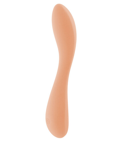 LIBIDO PEACH Vibrador vaginal flexible para el punto g