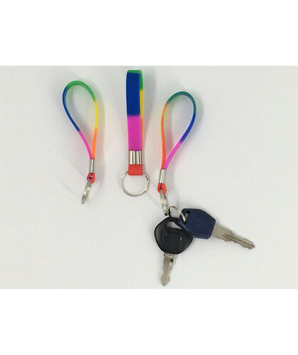 KEYCHAIN OF SILICONE FLAG LG