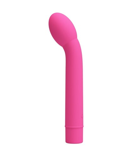 LOGAN Vibrador ergonómico para punto g con 10 funciones y silicona