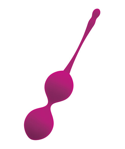 BOLAS DO AMOR ROSA Bolas chinesas de silicone para exercícios de kegel