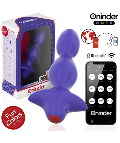 LOVE BUTT VIBRADOR Vibrador anal con control por app y 9 modos de placer