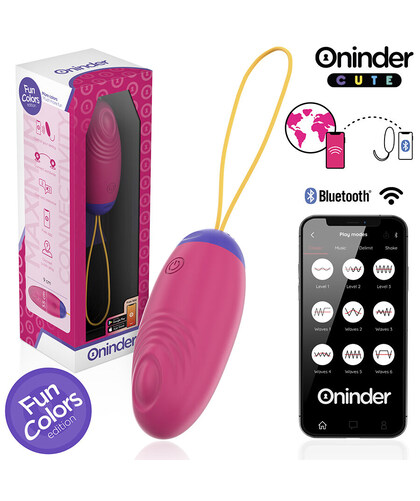 VIBRO-WAVE TAPPING Huevo vibrador con estimulación del punto g por pulsión