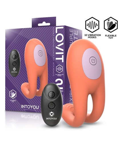 LOVIT FLEXIREMOTE Scopri Lovit, il vibratore di coppia ultra flessibile, completo di pratico telecomando per