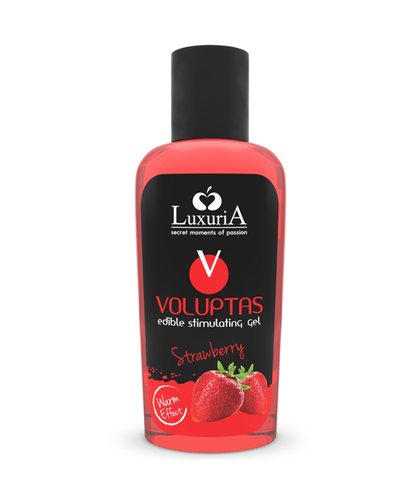 LUXURIA VOLUPTAS Gel estimulante com sabores para casais íntimos