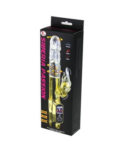 RABBIT SIBERIA PASSION GOLD Vibratore rabbit Siberia Passion Gold, un vero stimolatore intensivo.
