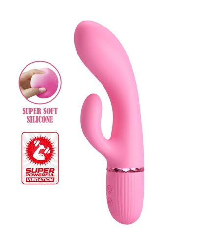 MARSKI Vibrador tipo conejito flexible y 10 modos de vibración