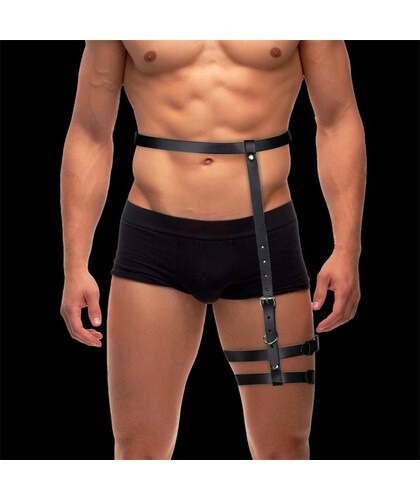 MARTIN VERSABELT Harnais BDSM chic et ajustable pour jeux sensuels