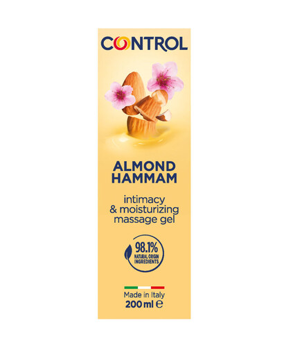ALMOND HAMMAM Gel da massaggio idratante con profumo di mandorla.