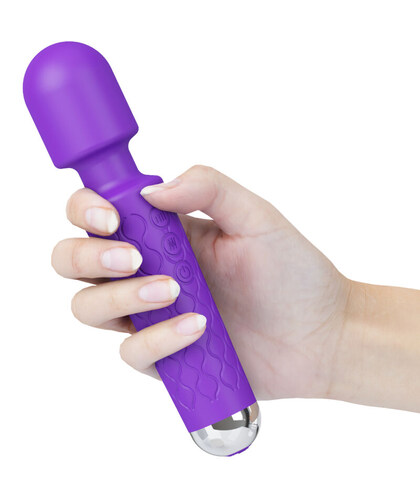 MASAJEADOR &AM Vibrador compacto con 8 velocidades y 20 patrones vibrantes