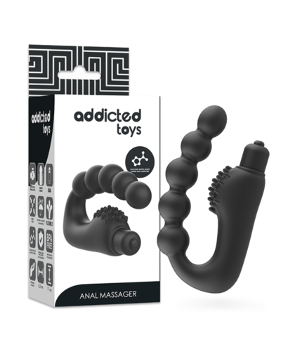 PROSTATA ADDICTED Masajeador de próstata con vibración resistente al agua