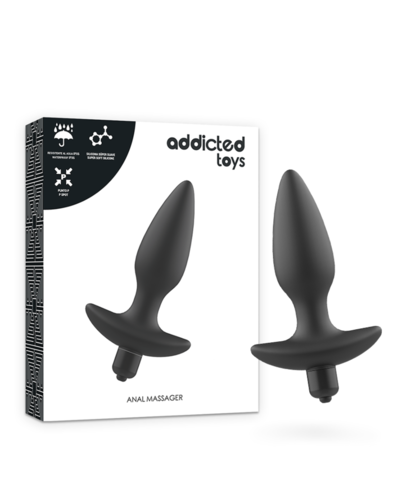 MASAJEADOR PLUG ANAL CON VIBRA Masajeador de próstata premium para placer anal