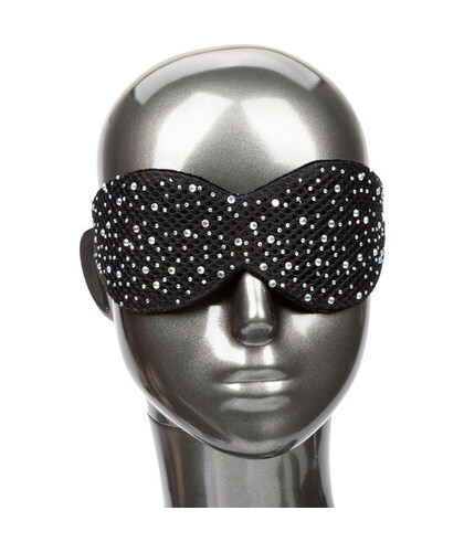 BLACKOUT Máscara elegante con diamantes que ofrece oscuridad total