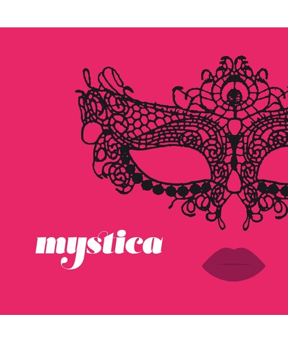 MYSTICA CRUSHIOUS Maschera in pizzo unisex, regolabile, perfetta per il mistero e la seduzione
