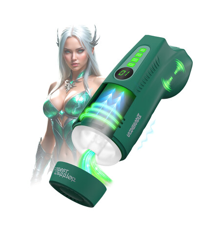 AYLA FOREST WARRIOR Masturbateur automatique avec succion, vibration et voix