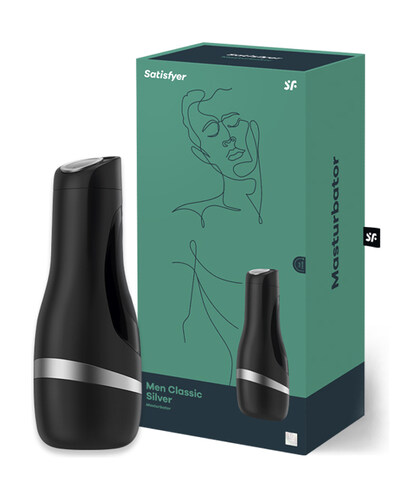 SATISFYER MEN CLASSIC Discover your new favorite pleasure toy with our lifelike masturbator made from incredibly