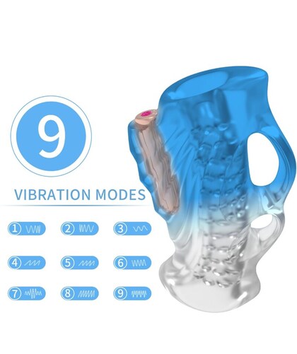 DÉ À CUDDLE & MASTUR Masturbateur avec dix modes de vibration différents