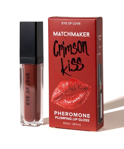MATCHMAKER CRIMSON KISS Red lip gloss with pheromones and plumping effect