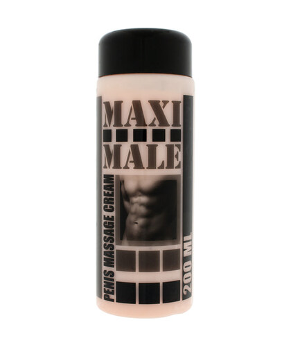 MAXI MALE Indulge in our invigorating massage cream, specially designed for men seeking to enhance t