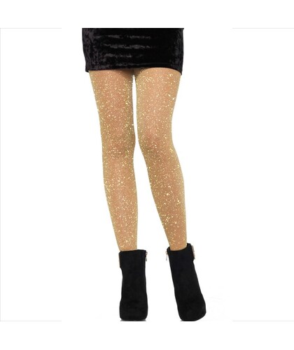 TRANSPARENT GOLDEN STOCKINGS Golden Sheer Stockings: Sparkle and Comfort
