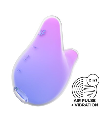 CUTE Y PLAYFUL Vibrador à prova de água com 11 ritmos de ondas, 12 modos de vibração, silicone