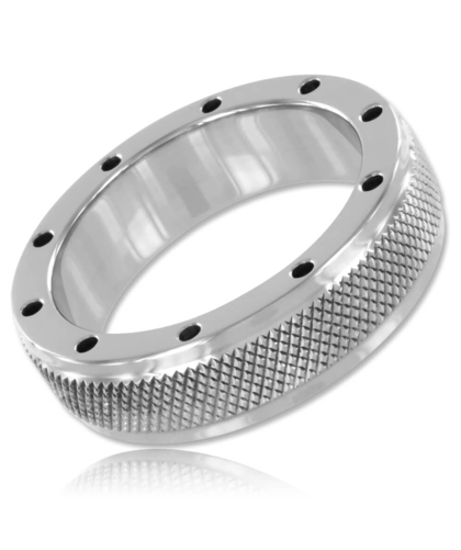 METALHARD ENHANCEMENT Steel Ring with 11 Holes for Enhanced Stamina