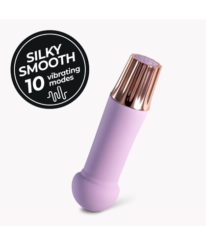 MELLOW PUFF Vibratore compatto, 10 modalità, discreto, perfetto per chi inizia