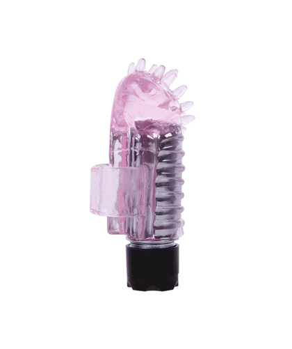 MINI VIBRATOR Vibrador de dedo potente, silicone macia, pilhas substituíveis