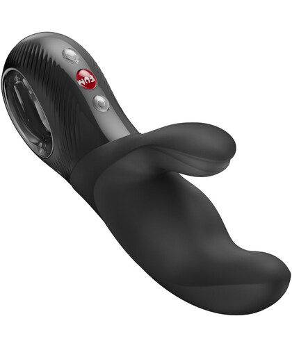MISS BI Vibrador ergonómico dual para punto g y clítoris, recargable