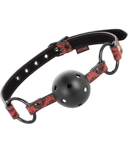 MORDAÇA STRAP Mordaça BDSM: couro vegan, respirável, fácil de ajustar