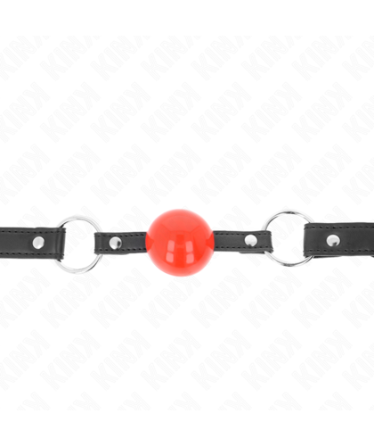 MORDAÇA DE BOLA 4 CM COM TRAVA Descobre as nossas mordaças BDSM de alta qualidade para garantir um controlo seguro e exci